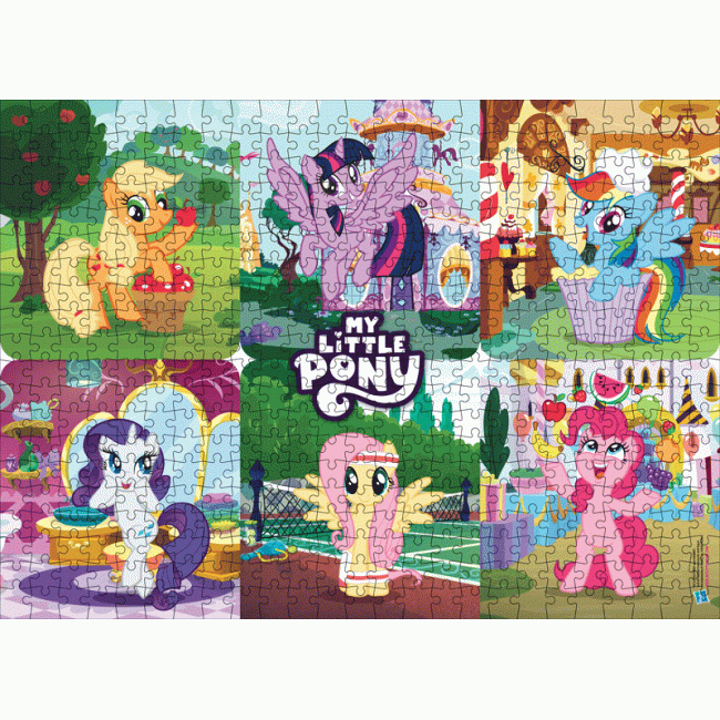 จิ๊กซอว์กล่อง MY LITTLE PONY 500 ชิ้น Happy Place